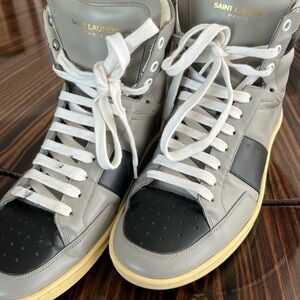 Saint Laurent men’s 39 high tops SL/10H sneakers